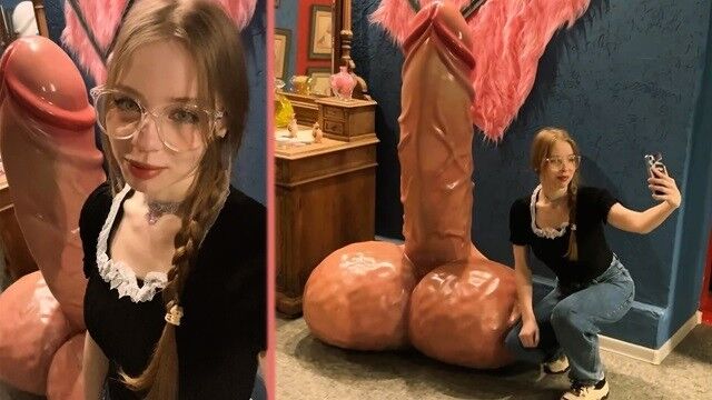 Bild Verführte eine schüchterne Studentin, die große Schwänze liebt