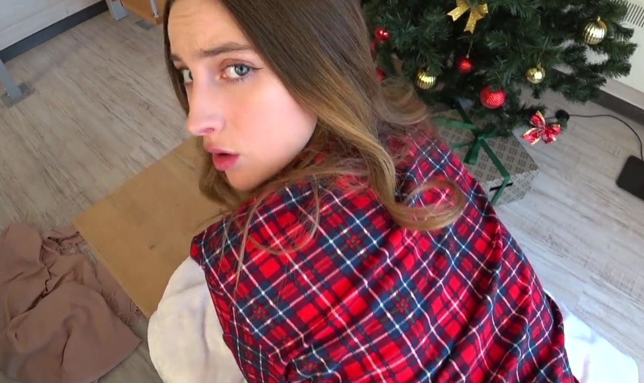 Bild Gefüllte nasse Muschi mit Sperma zu Weihnachten